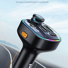 Load image into Gallery viewer, Bluetooth 5.0 FM Transmitter Handsfree Car Radio Modulator MP3 Player With 22.5W USB Super Quick Charge Adapter for Car
