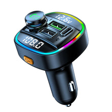 Load image into Gallery viewer, Bluetooth 5.0 FM Transmitter Handsfree Car Radio Modulator MP3 Player With 22.5W USB Super Quick Charge Adapter for Car
