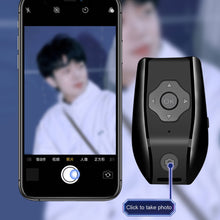 Load image into Gallery viewer, Rechargeable Wireless Bluetooth-compatible Remote Control for Smartphones Camera Shutter Release for Photos Selfies Page Turning
