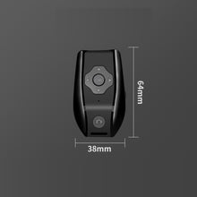 Load image into Gallery viewer, Rechargeable Wireless Bluetooth-compatible Remote Control for Smartphones Camera Shutter Release for Photos Selfies Page Turning
