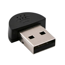 Load image into Gallery viewer, Portable Mini USB 2.0 Microphone Omni-Directional Stereo USB MIC forLaptop PC Computer Chatting For MSN/Skype
