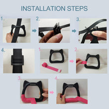 Load image into Gallery viewer, Gymnastics Rings Non-Slip Bear Load 200KG Exercise Rings For Home Kids Gym Ring With Adjustable Straps Buckles Indoor Fitness
