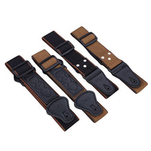 Load image into Gallery viewer, Nylon Guitar Strap Cowhide Head Electric Guitar Acoustic Guitar Universal Adjustable Guitar Strap With Guitar Pick Bag
