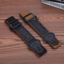 Load image into Gallery viewer, Nylon Guitar Strap Cowhide Head Electric Guitar Acoustic Guitar Universal Adjustable Guitar Strap With Guitar Pick Bag
