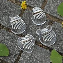 Load image into Gallery viewer, 1PC 8 Key Mini Kalimba Thumb Piano Wooden Small Wearable Musical Instrument Pendant Mbira Gift Finger PianoFor Adult Kids

