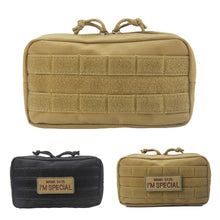 Load image into Gallery viewer, Molle Pouch Military Tactical Waist Bag EDC Tools Zipper Waist Belt Pack Phone Case Pocket Army Molle Hunting Bag
