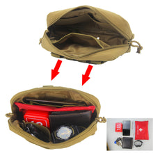 Load image into Gallery viewer, Army Molle Hunting Bag Molle Pouch Military Tactical Waist Bag EDC Tools Zipper Waist Belt Pack Phone Case Pocket
