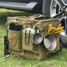 Load image into Gallery viewer, Camping Hunting Tools Bags Waterproof Oxford Cloth Tactical Range Bags Hanging Pocket for Desk Side Desk Side Pouch Equipment
