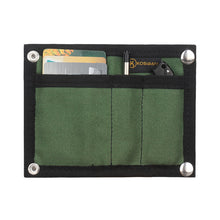 Load image into Gallery viewer, Outdoor Mini Foldable Card Clip Wallet Hanging Waist Bag Multifunctional EDC Storage Bag Canvas Wallet Bag

