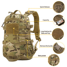 Load image into Gallery viewer, Outdoor Men Molle Hiking Travel Hydration Climbing Hunting Shoulder Bike Bags Tactical Cycling Camping Backpack Military Bag
