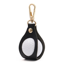 Load image into Gallery viewer, Fashion Golf Waist Hanging Ball Bag Portable Single Golf Ball Storage Bag With Keychain
