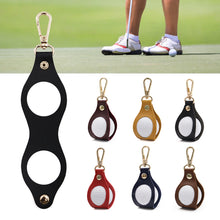 Load image into Gallery viewer, Fashion Golf Waist Hanging Ball Bag Portable Single Golf Ball Storage Bag With Keychain
