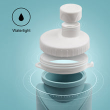 Load image into Gallery viewer, Creative Silicone Folding Water Bottle Outdoor Sports Fitness Cycling Travel Portable Foldable Retractable Portable Cup 600ML
