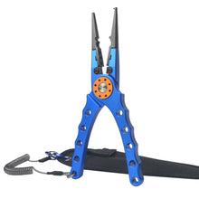 Load image into Gallery viewer, Professional Fishing Gear Multifunctional Aluminum Fishing Pliers Hook Remover Scissors Fishing Tools Fishing Equipment Fishing Tong
