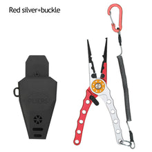 Load image into Gallery viewer, Professional Fishing Gear Multifunctional Aluminum Fishing Pliers Hook Remover Scissors Fishing Tools Fishing Equipment Fishing Tong
