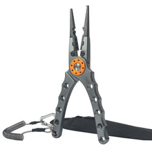 Load image into Gallery viewer, Professional Fishing Gear Multifunctional Aluminum Fishing Pliers Hook Remover Scissors Fishing Tools Fishing Equipment Fishing Tong
