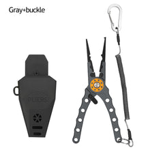 Load image into Gallery viewer, Professional Fishing Gear Multifunctional Aluminum Fishing Pliers Hook Remover Scissors Fishing Tools Fishing Equipment Fishing Tong
