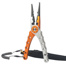 Load image into Gallery viewer, Professional Fishing Gear Multifunctional Aluminum Fishing Pliers Hook Remover Scissors Fishing Tools Fishing Equipment Fishing Tong
