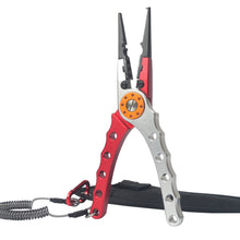 Load image into Gallery viewer, Professional Fishing Gear Multifunctional Aluminum Fishing Pliers Hook Remover Scissors Fishing Tools Fishing Equipment Fishing Tong
