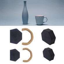 Load image into Gallery viewer, 12Pcs Pottery Cup Handle Making Molds Convenient Lightweight Compact Clay Mug Handles Making Tool Various Shapes Molds Pottery Shop
