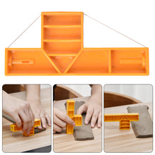 Load image into Gallery viewer, Pottery Cutter Angle Cut Tool T Type Wiring Cutting Trim Tool for DIY Pottery Sculpture Ceramic Clay Trim Modeling Tool
