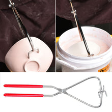 Load image into Gallery viewer, Pottery Stainless Steel Clamp Tool Pliers Pottery Clay Dipping Tong Pottery Ceramics Kilns Tools Clay Clamp Tool
