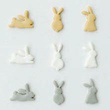 Load image into Gallery viewer, 0.5mm Fine Cut Animal Polymer Clay Cutter Easter Rabbit Bunny Bear Cat Soft Pottery Mold for Earring Jewelry Making Mold
