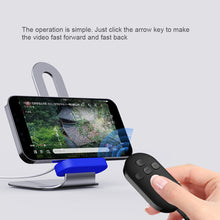 Load image into Gallery viewer, Rechargeable Bluetooths-compatible Wireless Controller Self-Timer Phone Remote Controller Camera Stick Shutter Release Selfie
