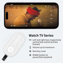 Load image into Gallery viewer, Rechargeable Bluetooths-compatible Wireless Controller Self-Timer Phone Remote Controller Camera Stick Shutter Release Selfie
