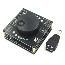 Load image into Gallery viewer, 20W+20W Bluetooth-Compatible Digital XY-AP15H Audio Power Amplifier Class 10W~200W HiFi Stereo USB/AUX Sound Card App AMP
