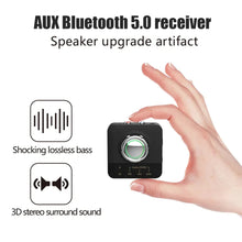Load image into Gallery viewer, AAC Bluetooth 5.0 Audio Receiver 3D Stereo Music Wireless Adapter RCA 3.5mm AUX Jack For Car kit Wired Speaker Amplifier
