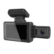 Load image into Gallery viewer, Car Driving Recorder Front and Rear Dual Lens Camera Wide Angel DVR Car Parking Reversing Driving Night Vision DashCam

