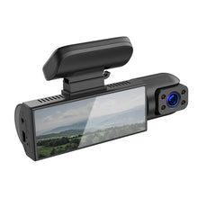 Load image into Gallery viewer, Dash Cam 3.16-inch Dual-lens Driving Recorder Front Inside Camera G-sensor Hd Night Vision Wide-angle Car Dvr
