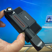 Load image into Gallery viewer, Three-lens Driving Recorder Hidden Front And Rear 3 Recording 4 Inch Car Inside And Outside Video Reversing Video Hd 1080p
