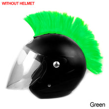 Load image into Gallery viewer, Motorcycle Helmet Wig Cuttable Decoration Helmet Decorations Cockscomb For Motocross Full Face Off Road Helmet Hair Sticker Paste

