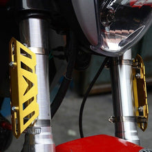 Load image into Gallery viewer, Aluminium Motorcycle Front Fork Dust Damper Shocks Absorber Spring Cover Dust Safety Protection Accessories
