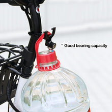 Load image into Gallery viewer, Universal Metal Motorcycle Helmet Lock Bike Handlebar Helmet Anti-theft Safety Lock Accessories wih Hooks and Two Keys
