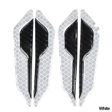 Load image into Gallery viewer, 4Pcs Car SUV Body Door Reflective Safety Warning Anti-Collision Carbon Fibre Sticker Protector
