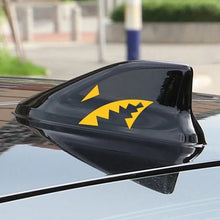 Load image into Gallery viewer, 2Pcs Car Sticker Reflective Shark Fin Antenna Shark Mouth Vinyl Decal
