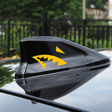 Load image into Gallery viewer, 2Pcs Car Sticker Reflective Shark Fin Antenna Shark Mouth Vinyl Decal
