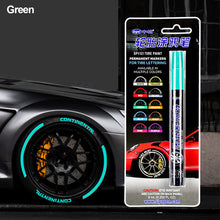Load image into Gallery viewer, 1PC Car Paint Pen Wheel Tire Oily Painting Mark Pen Auto Rubber Tyre Tread Waterproof Permanent Paint Marker
