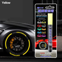 Load image into Gallery viewer, 1PC Car Paint Pen Wheel Tire Oily Painting Mark Pen Auto Rubber Tyre Tread Waterproof Permanent Paint Marker
