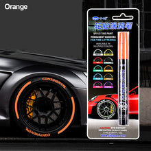 Load image into Gallery viewer, 1PC Car Paint Pen Wheel Tire Oily Painting Mark Pen Auto Rubber Tyre Tread Waterproof Permanent Paint Marker
