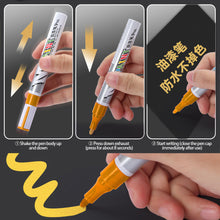 Load image into Gallery viewer, Car Styling Scratch Repair Pen Auto Touch Up Paint Pen Fill Remover Vehicle Tyre Paint Marker Clear Kit for Scratch Fix Care
