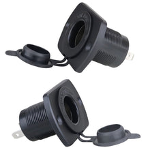 Load image into Gallery viewer, Car 12V Power Plug Outlet Receptacle Cigarette Lighter Socket for Marine Motorcycle ATV RV Socket Power Outlet Waterproof
