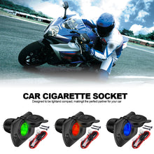 Load image into Gallery viewer, Car 12V Power Plug Outlet Receptacle Cigarette Lighter Socket for Marine Motorcycle ATV RV Socket Power Outlet Waterproof
