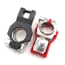 Load image into Gallery viewer, 2Pcs Negative Positive Car Boat Truck Battery Terminal Clamp Automotive Clip Connector for Car Caravan Boat Motorcycle

