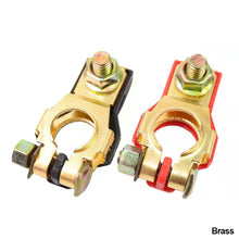Load image into Gallery viewer, 2Pcs Negative Positive Car Boat Truck Battery Terminal Clamp Automotive Clip Connector for Car Caravan Boat Motorcycle
