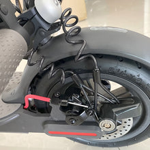 Load image into Gallery viewer, Motorcycle Safety Anti-theft Lock Electric Scooter Disc Brake Lock with Steel Wire Bicycle Mountain Bike Disc Lock Theft Protect
