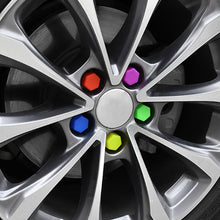 Load image into Gallery viewer, 20Pcs 15mm/17mm/19mm Noctilucent Car Wheel Caps Bolts Anti Rust Covers Nuts Silicone Auto Wheel Hub Protectors Screw Cap
